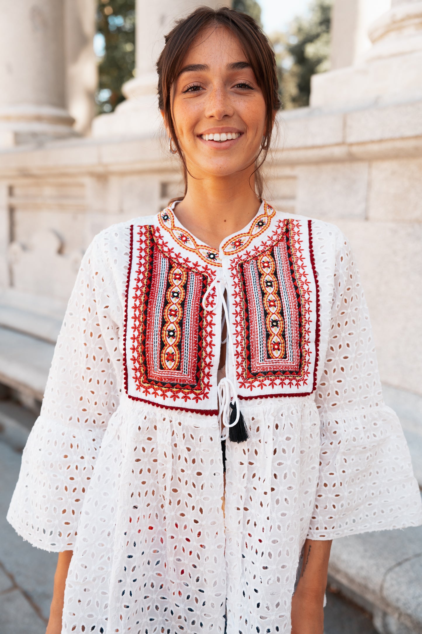 Coruña: Blusa T12A-Paquete de 3