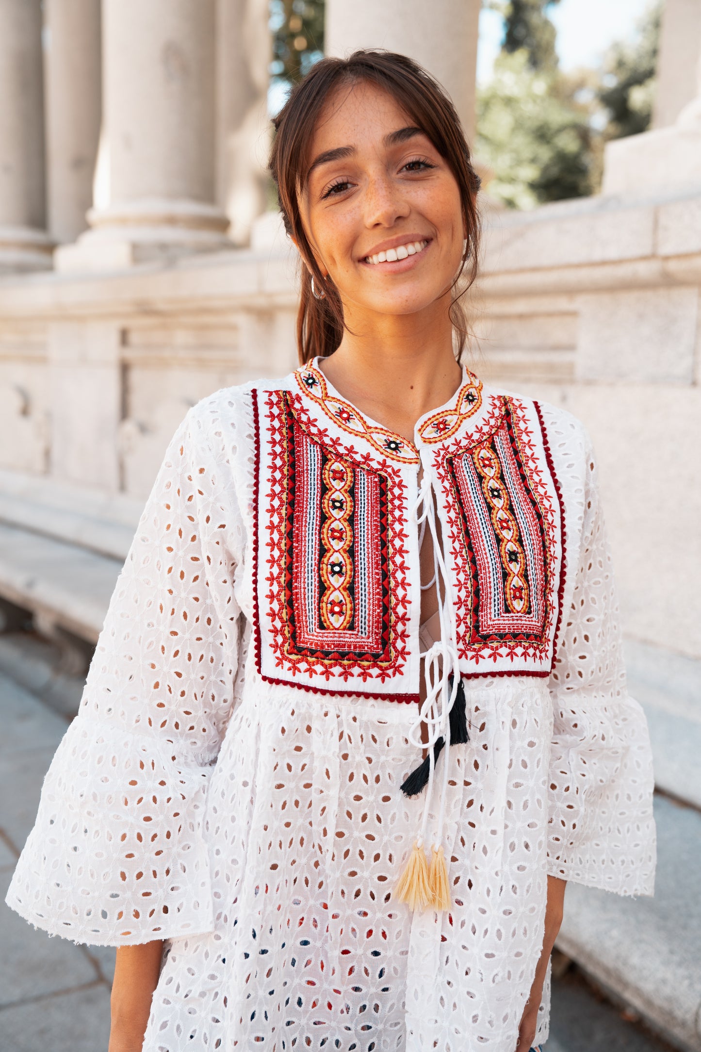 Coruña: Blusa T12A-Paquete de 3