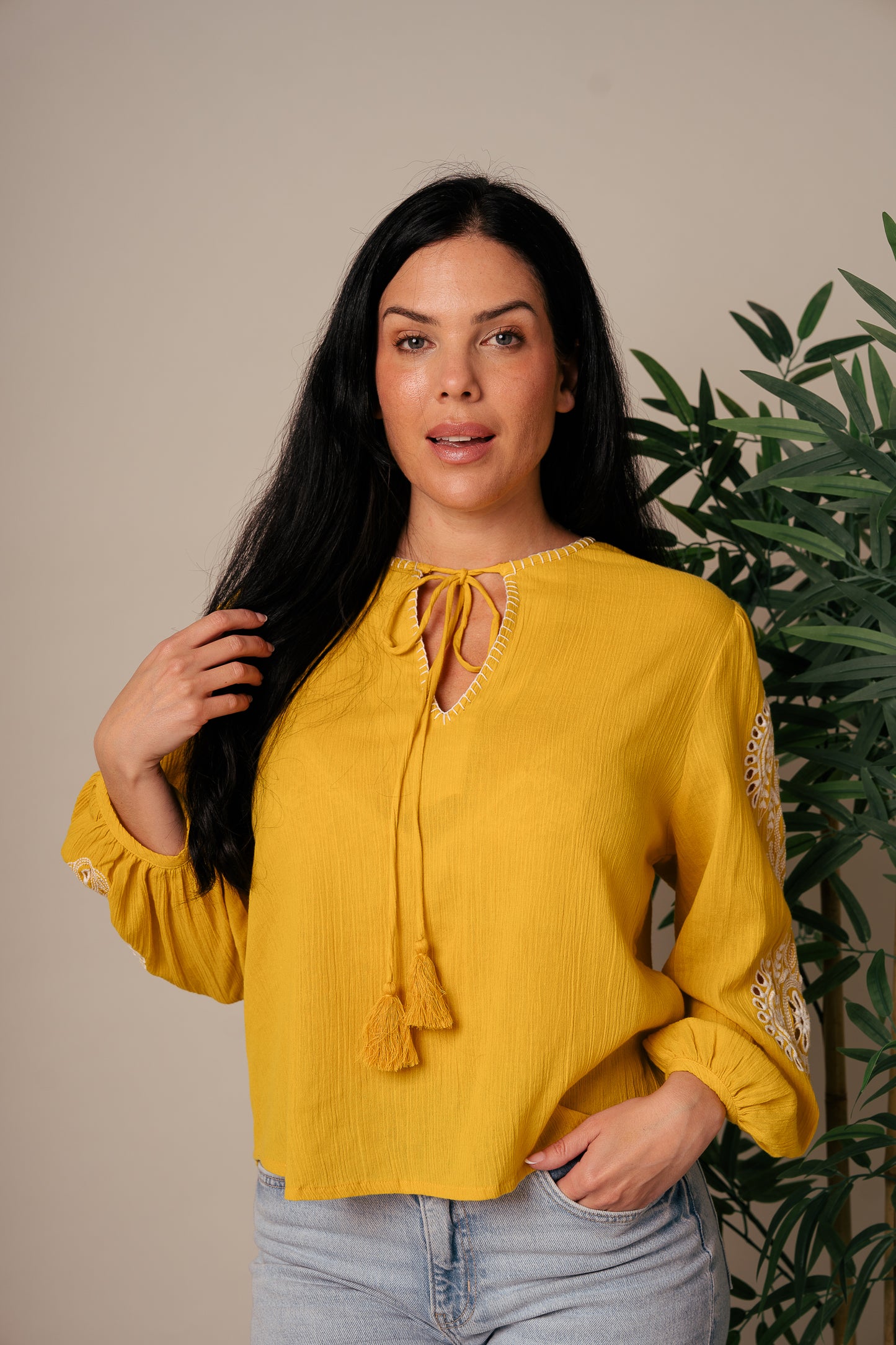 Blusa Scotch Amarillo- Paquete de 3 (23€/Cada Unidad)