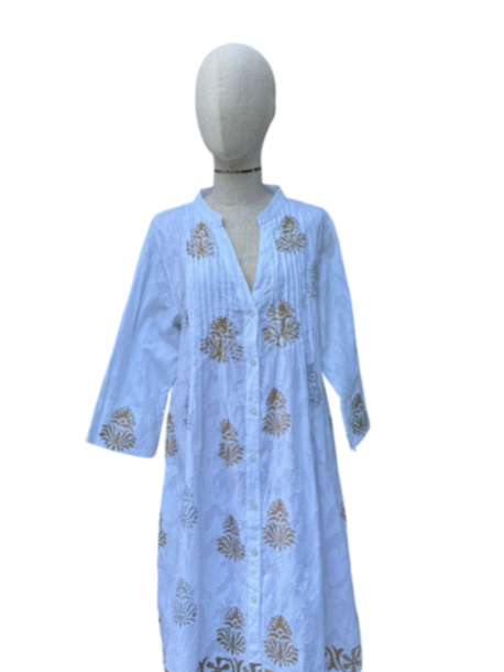 Goa Corto Blanco: Vestido 2871-1- Paquete de 3 (17,3€/Cada Unidad)