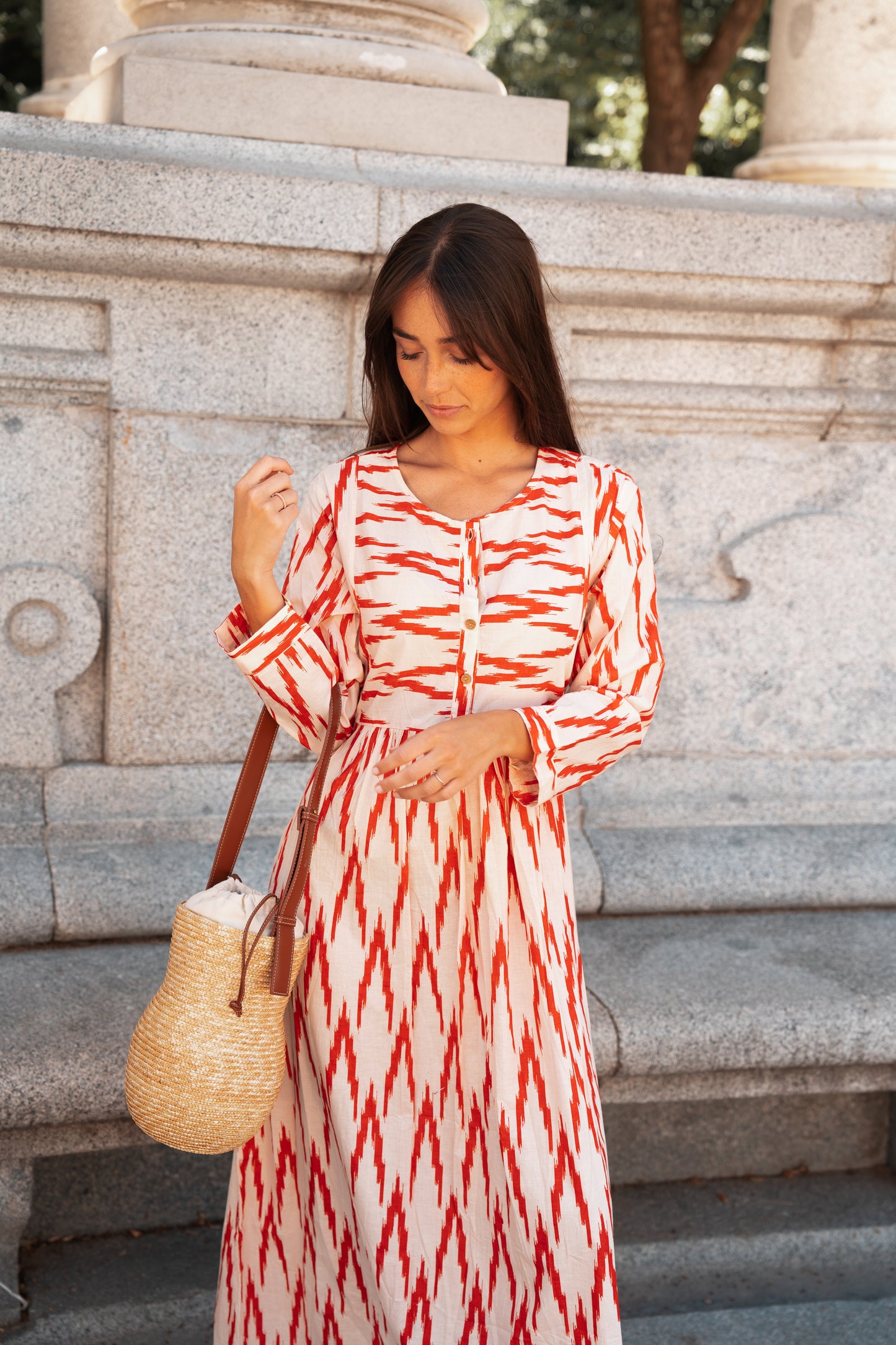 Ikat: Vestido KC Rojo