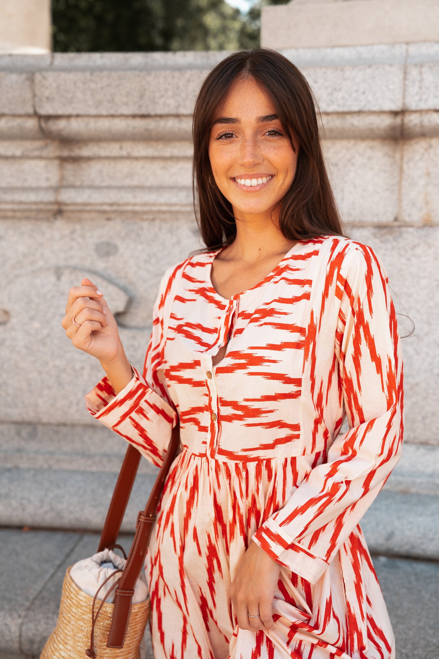 Ikat: Vestido KC Rojo