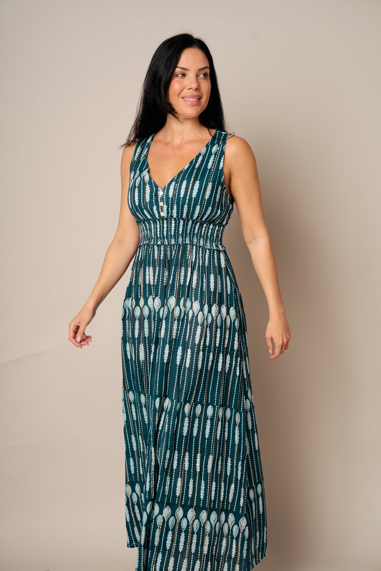 Vestido Ida Verde- Paquete de 3 (21€/Cada Unidad)