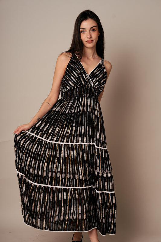 Vestido Ida Negro- Paquete de 3 (21€/Cada Unidad)