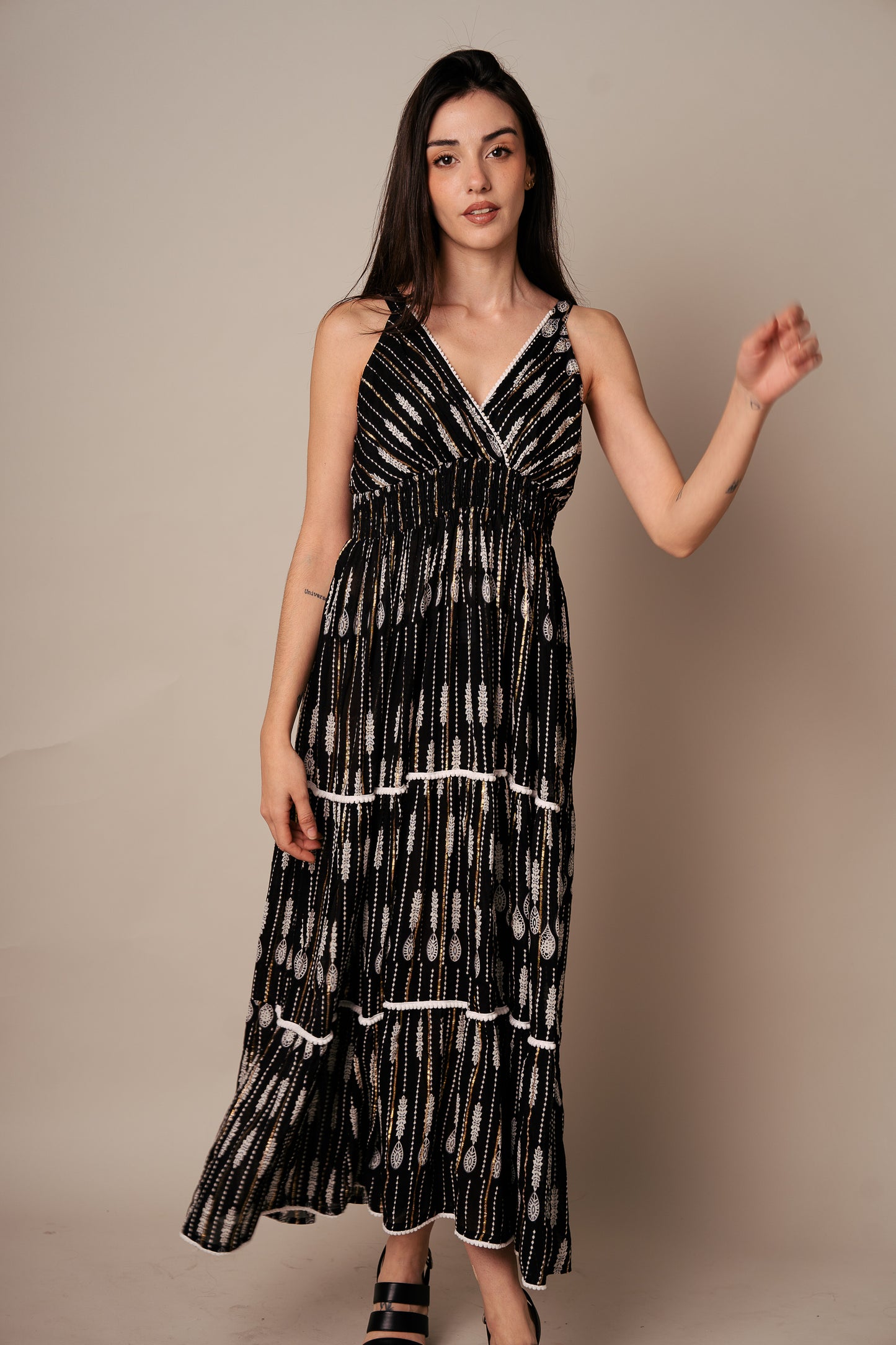 Vestido Ida Negro- Paquete de 3 (21€/Cada Unidad)