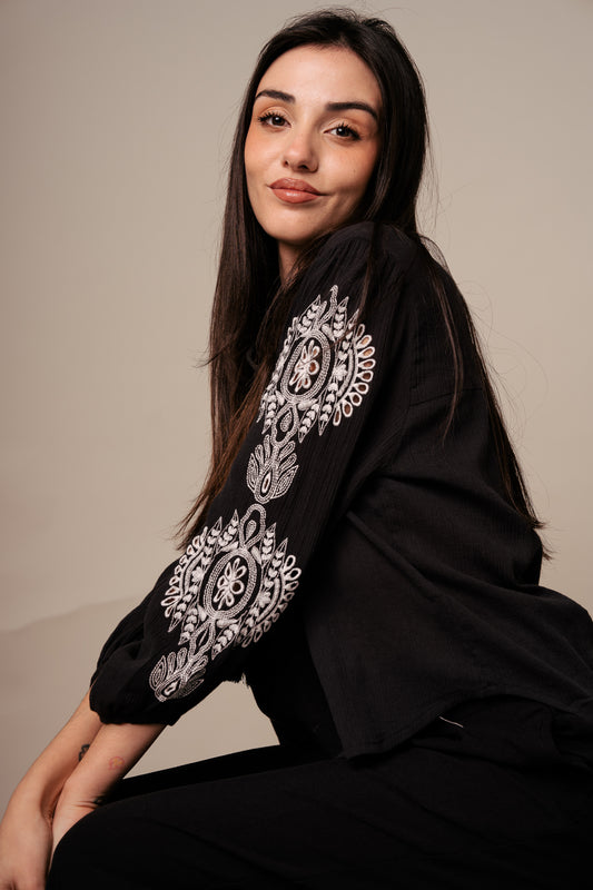 Blusa Scotch Negro- Paquete de 3 (23€/Cada Unidad)