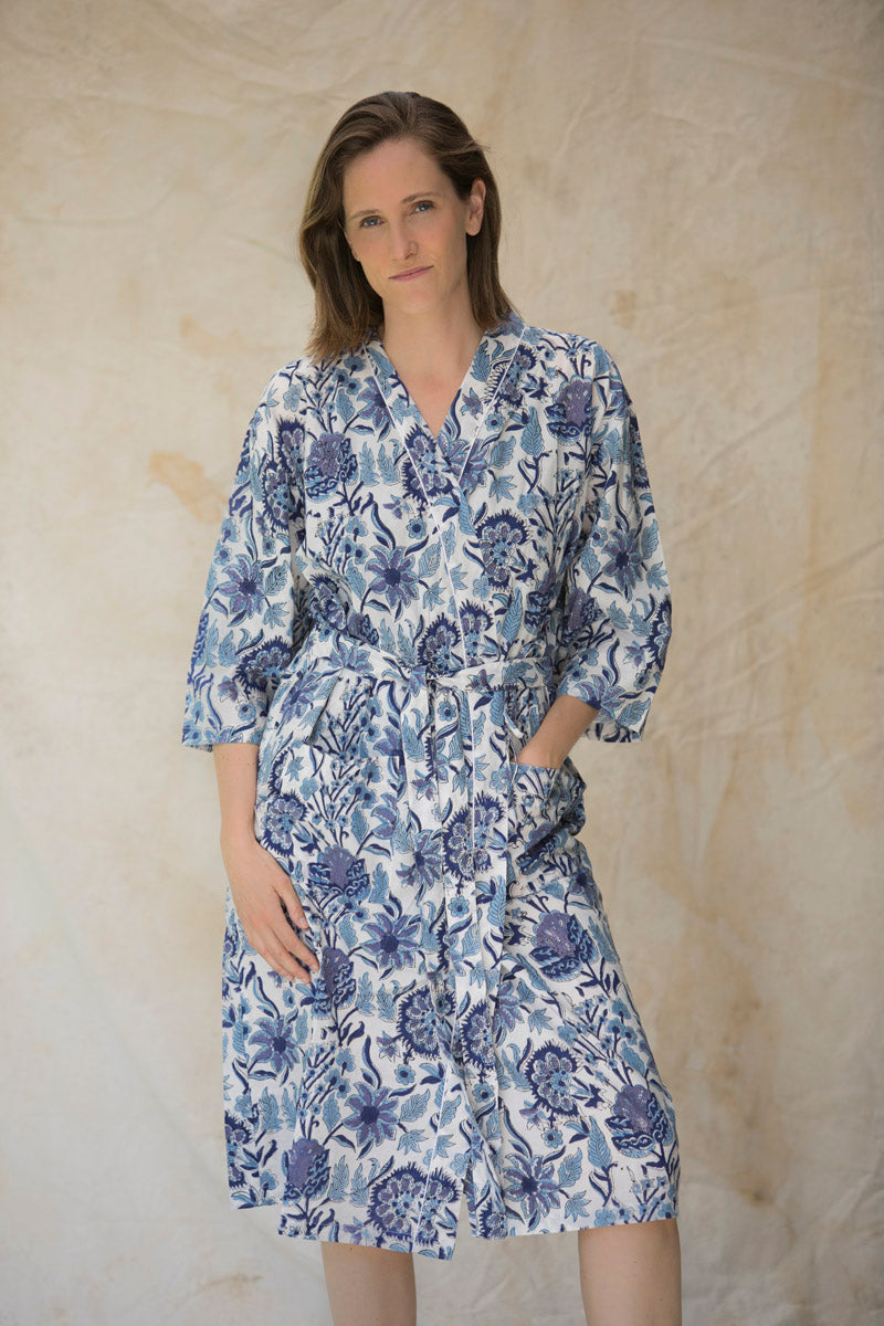 Kimono Flor Indigo- Paquete de 2 (14,5€/Cada Unidad)