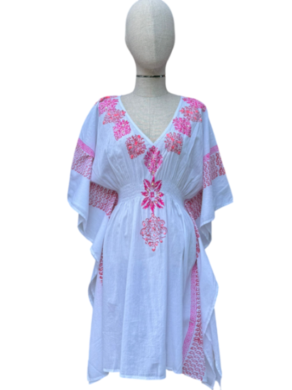 Santorini Rosa VZG Kaftan- Paquete de 2 (16€/Cada Unidad)